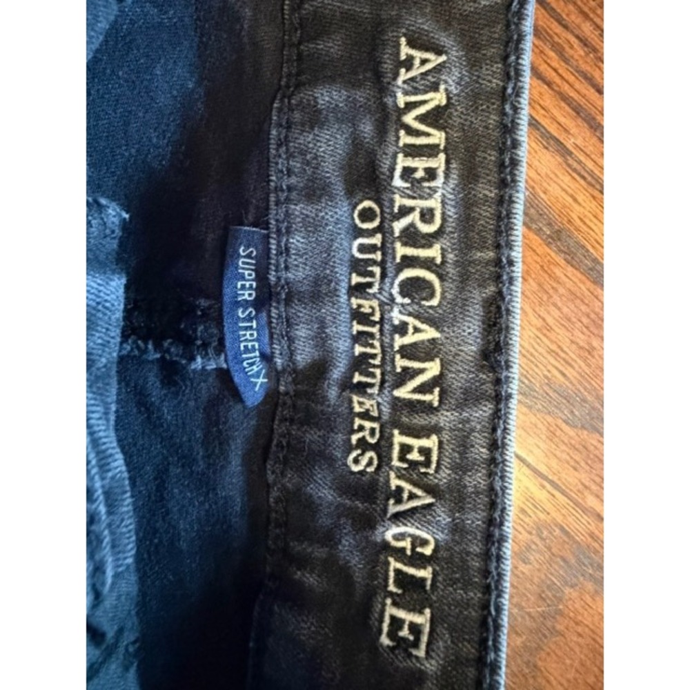 American Eagle Bootcut Jeans 8‎ Regular 360 Super Stretch Med Wash Denim T57-17 - Picture 6 of 7
